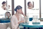 NYS CLOUD – Disposable Ultra Soft Facial Tissue, Daily Face Wipe and Cleansing Towelettes, 60 Count Portable Travel Size, Unscented - Image 3